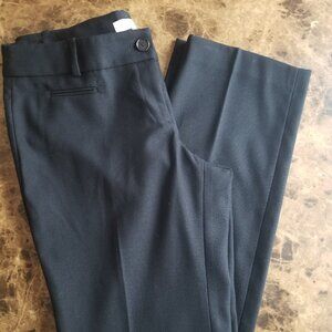 Womens navy blue Loft dress pants